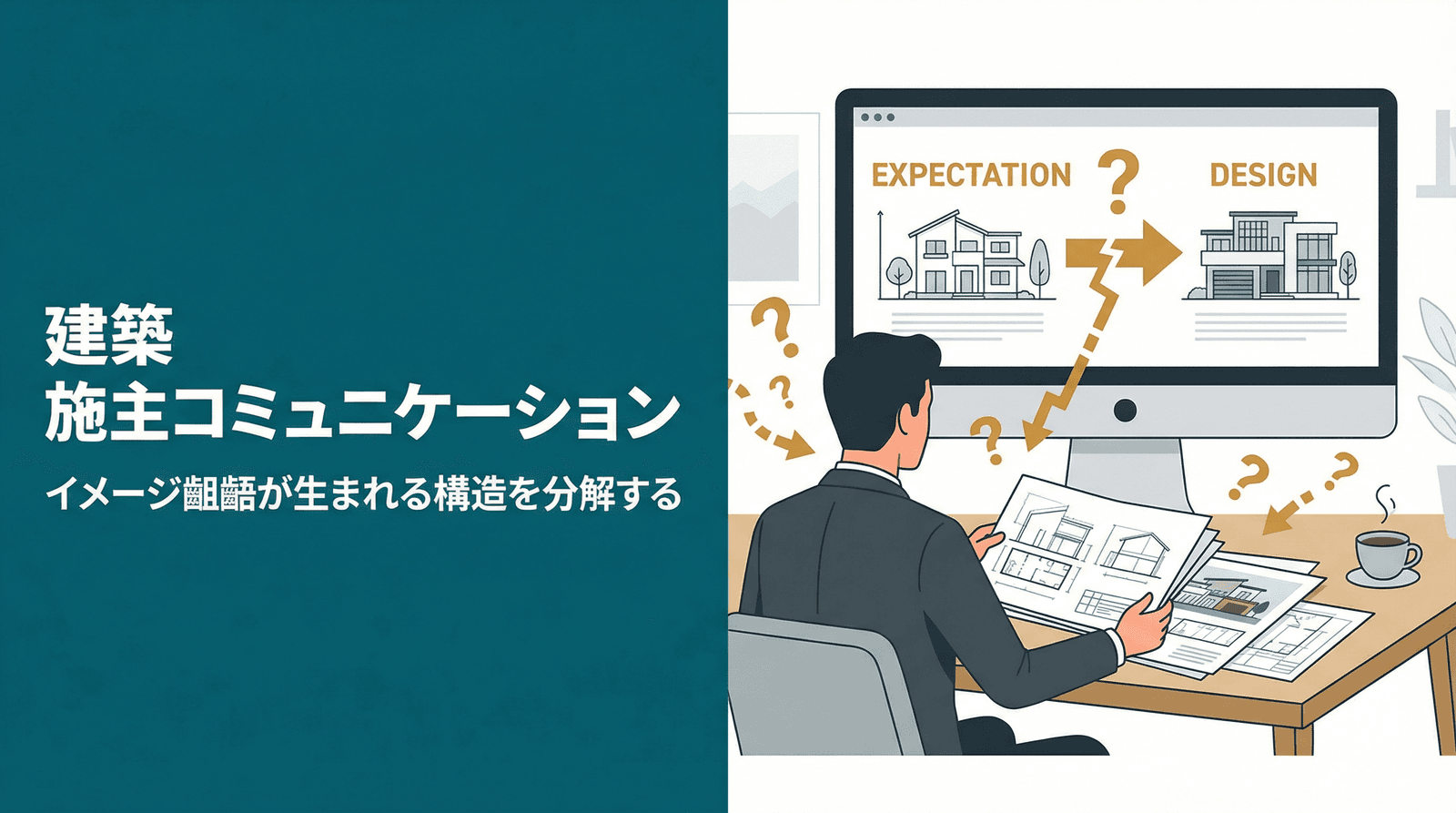 施主の「イメージと違う」はなぜ起きるのか──建築業における合意形成プロセスの課題と分解