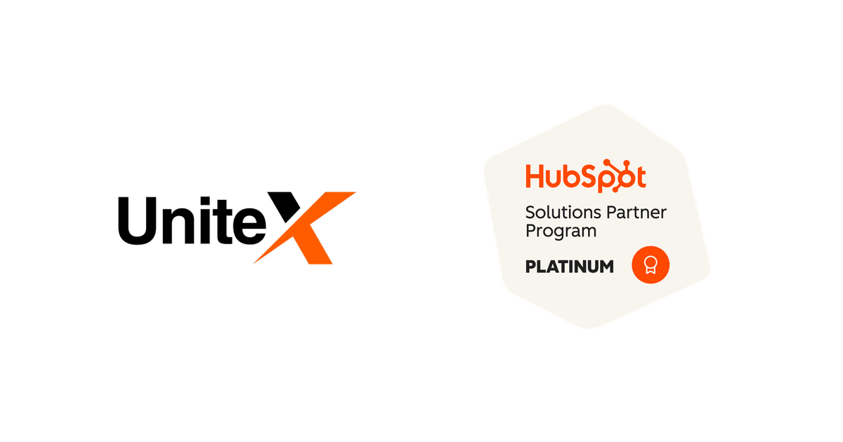 UniteX HubSpot Solutions Partner Program Platinum認定